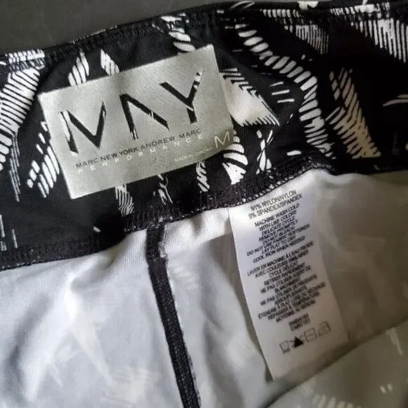 💍 Marc New York Andrew Marc Workout Capris - Picture 2 of 8